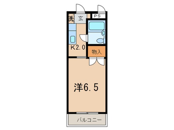 ロワ－ル北千束の物件間取画像